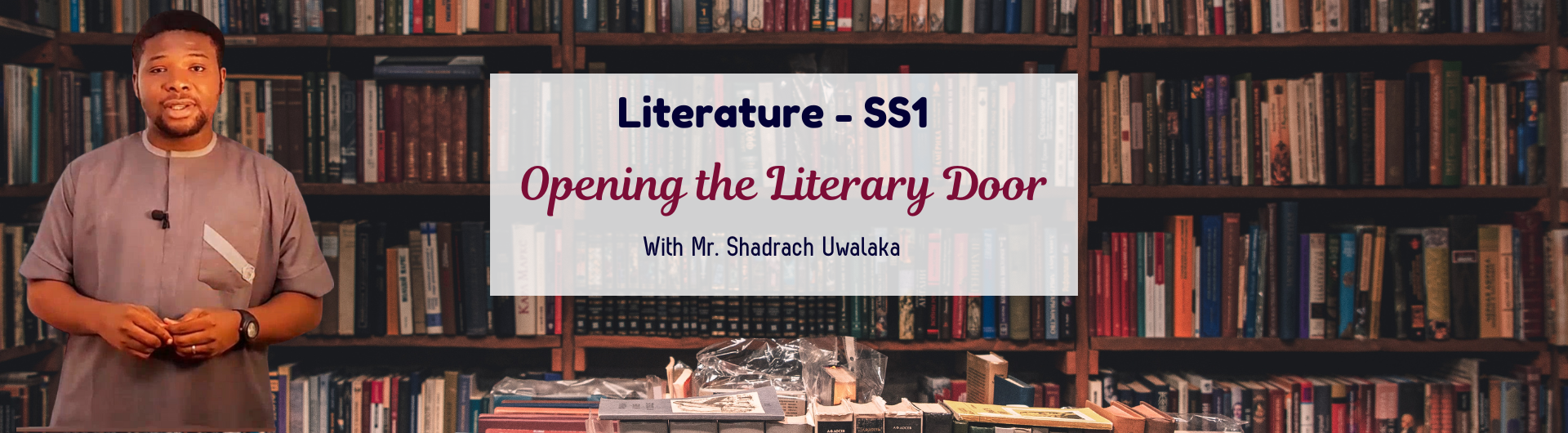 Literature in English for Senior Secondary 1